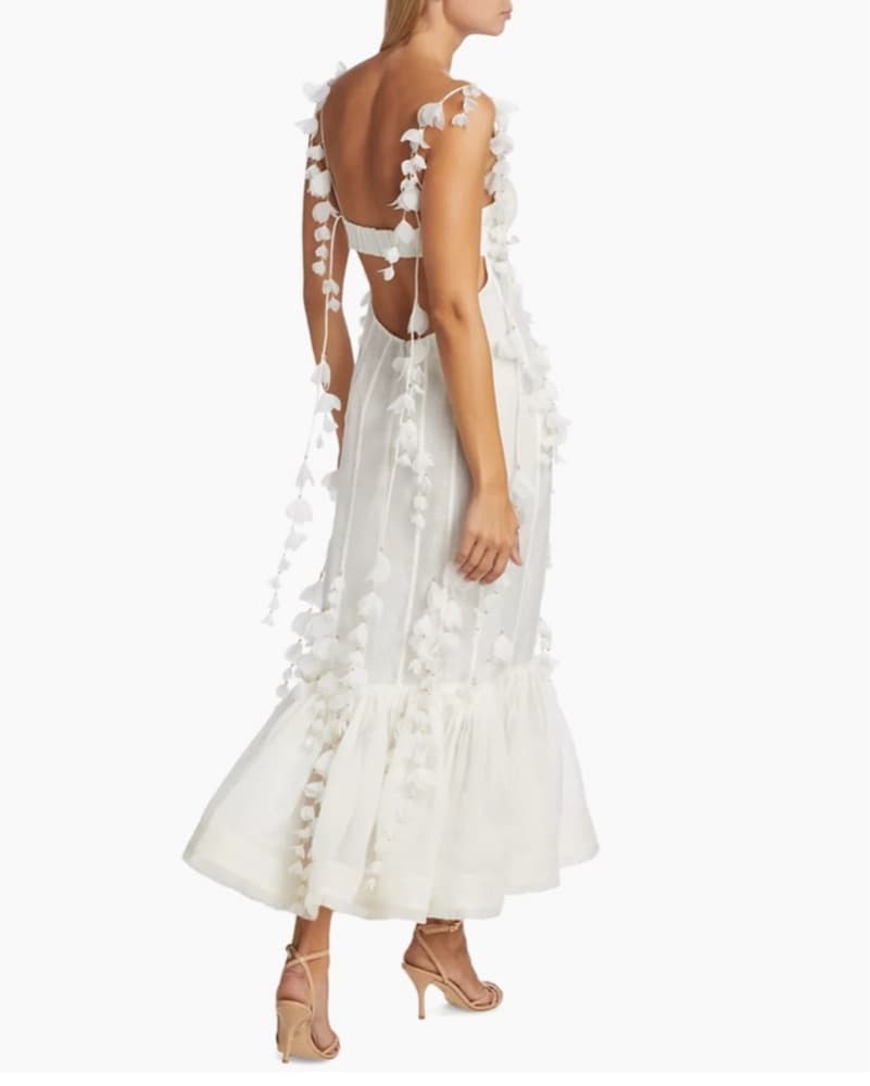 Zimmermann Dawning Petal Midi Dress - Image 3
