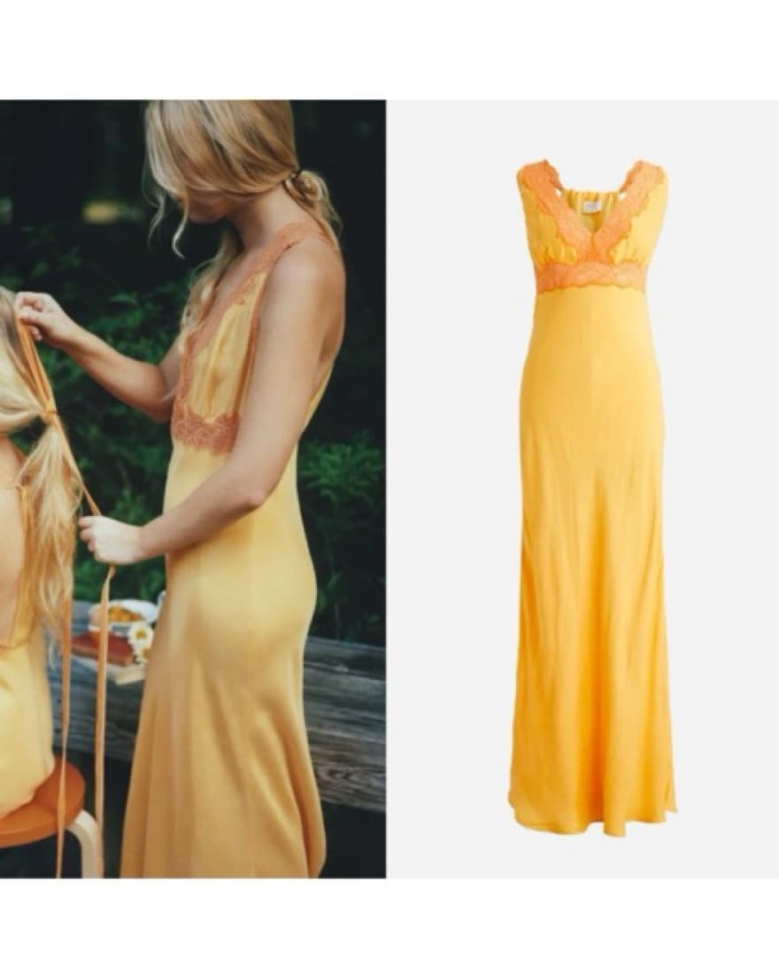 Eveliina Vintage x J Crew Slip Dress - Image 2