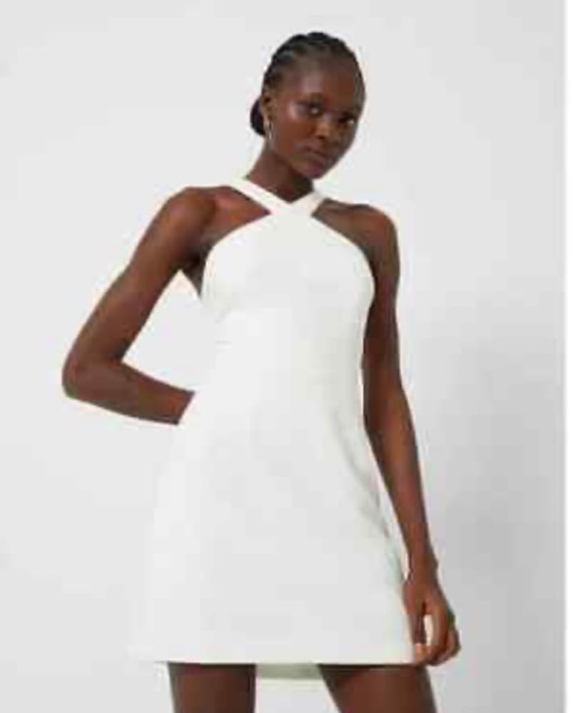 White French Connection Mini Dress - Image 1