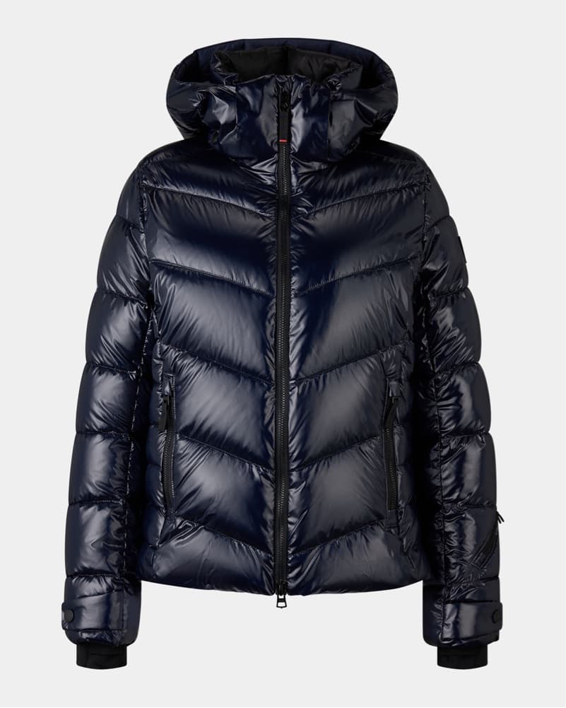 Bogner Fire+Ice Navy Quilted Ski Jacket - Image 1