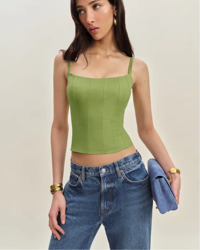 Hattie Linen Top - Image 1