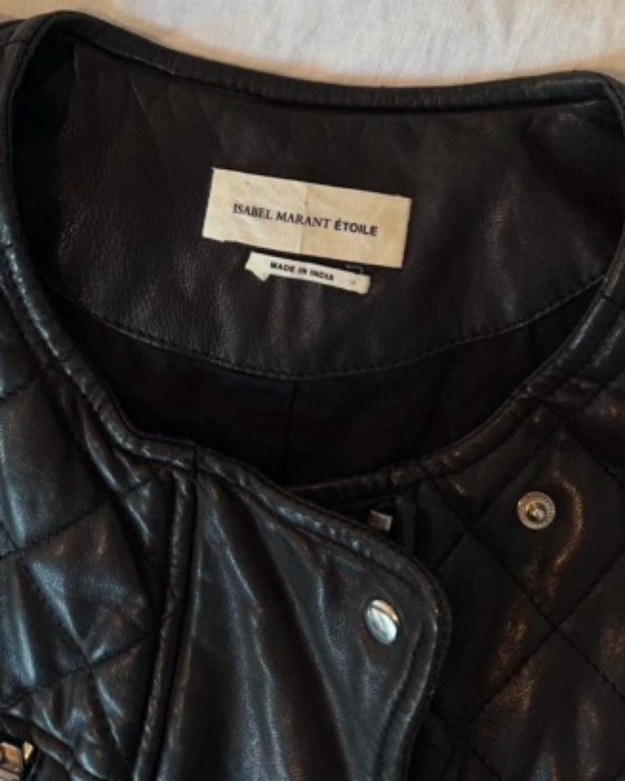 Isabel Marant Leather Jacket - Image 2