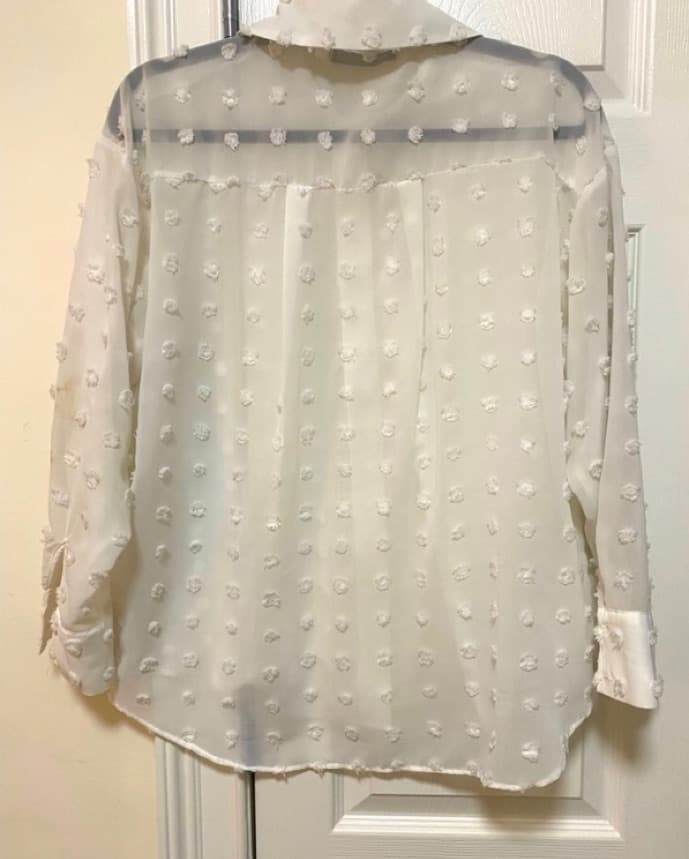 Oversized Zara Polka Dot Button Down  - Image 2