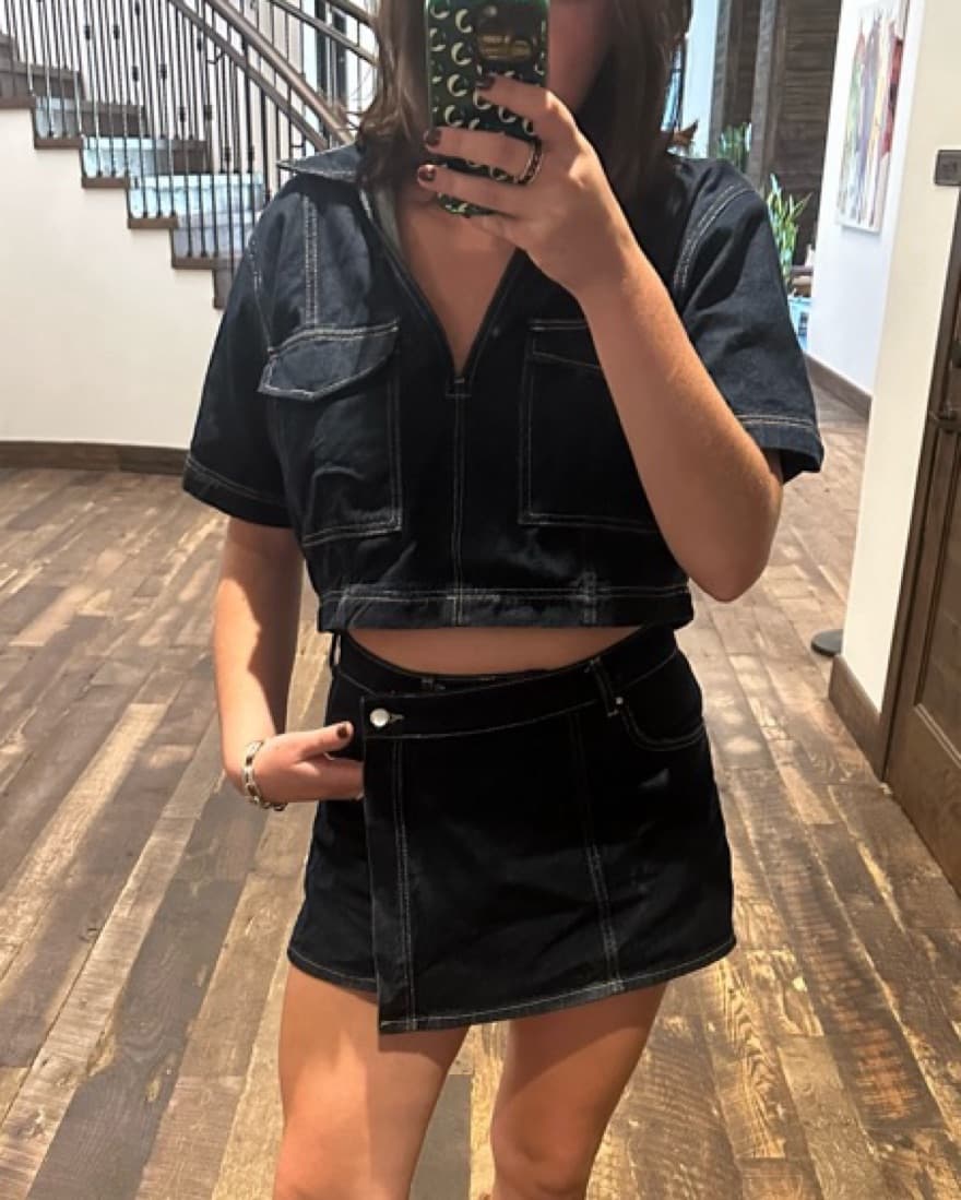 Zara Denim Set - Image 1