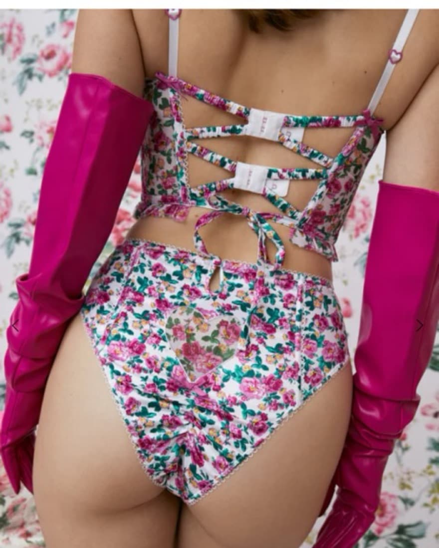 For Love & Lemons Heart Bloom Bustier  - Image 5