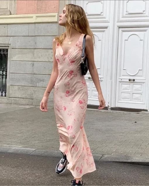 Realisation Par Pink Floral Dress - Image 2