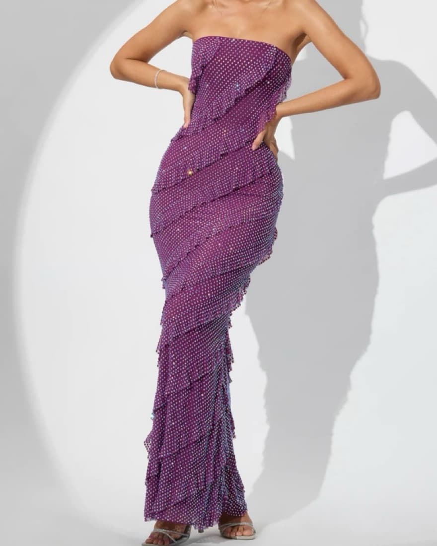 Purple OhPolly Formal Dress - Image 1