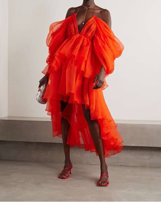 Zimmermann Ruffle Mini Dress  - Image 2