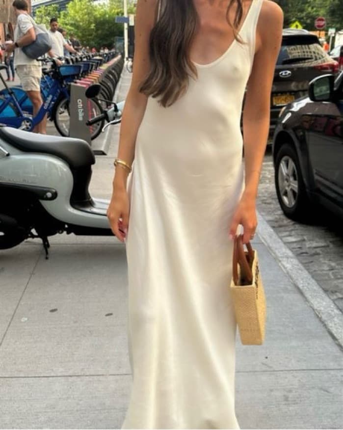 Zara Satin Dress - Image 3
