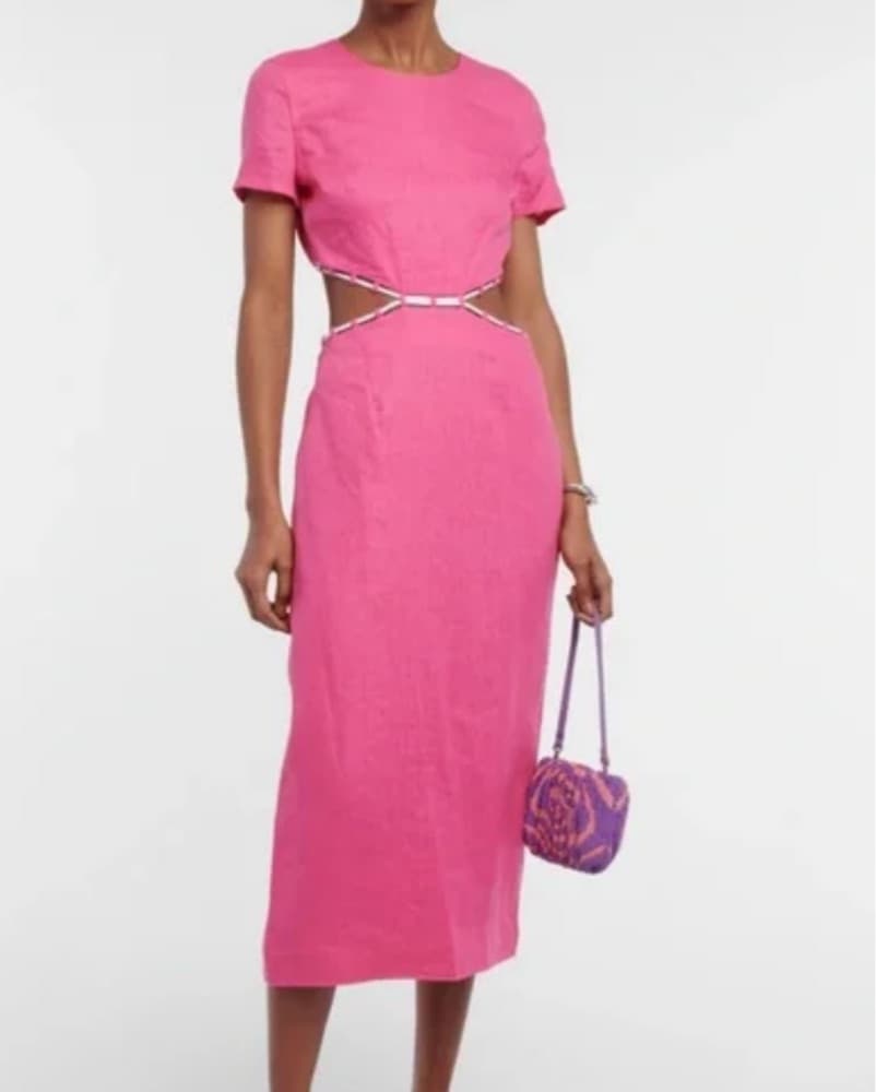 Staud Pink Dress - Image 1