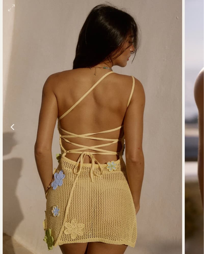 Nammos Crochet Mini Dress - Image 2
