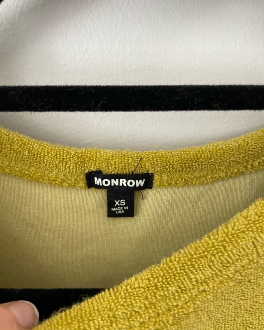MONROW TERRY SLEEVELESS TOP (NWOT) - Image 6