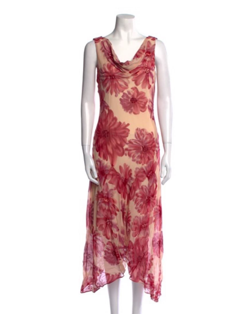 Sue Wong Floral  Cocktail Dress - Image 1