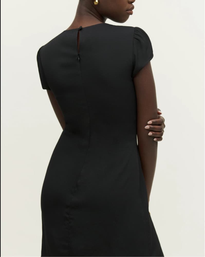 Reformation Selina Black Dress - Image 2