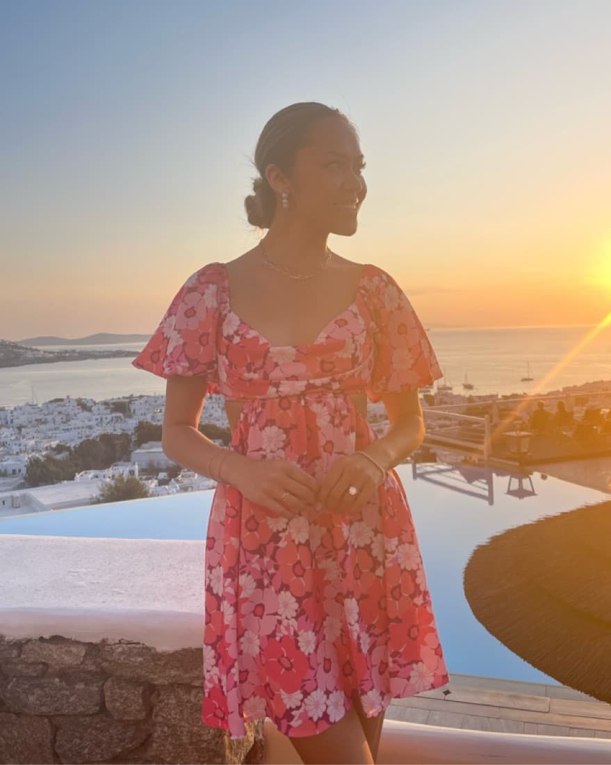 Fortunate One Floral Dress - Image 1