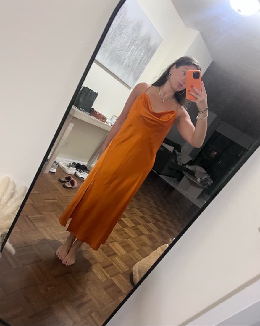 Orange Banana Republic Dress - Image 1