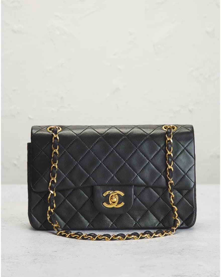 Chanel Quilted Double Flap Chain Shoulde - Image 1