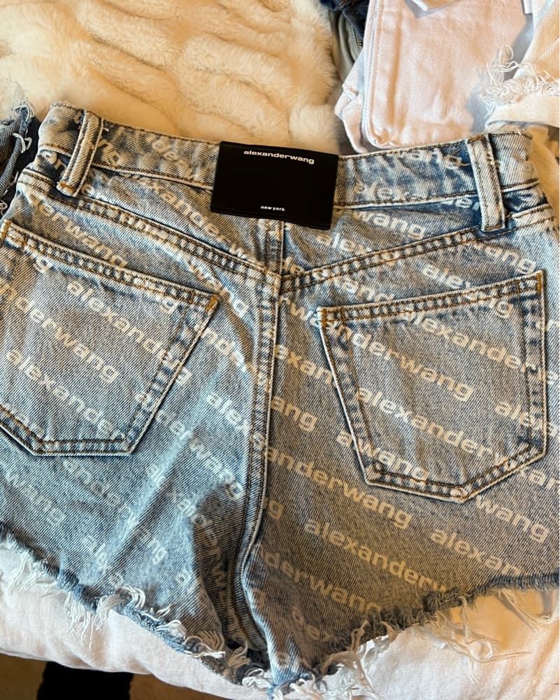 Alexander Wang Jean Shorts - Image 4
