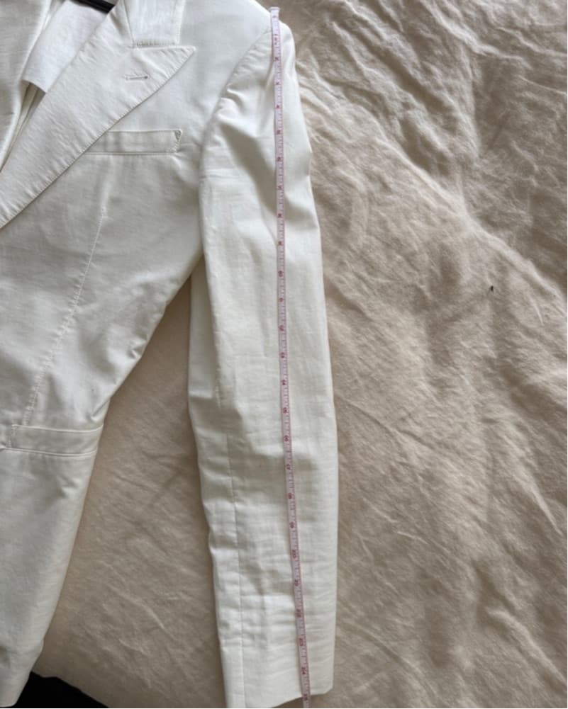 Vintage Jean Paul Gaultier White Blazer - Image 5