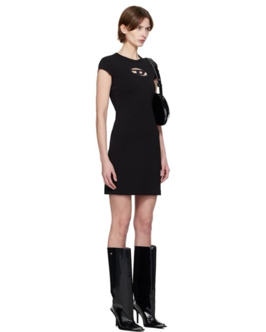 Diesel Black Mini Dress - Image 1