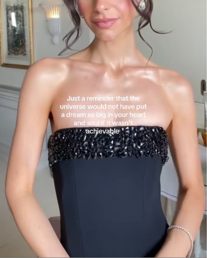 A.L.C Embellished Black Gown - Image 4