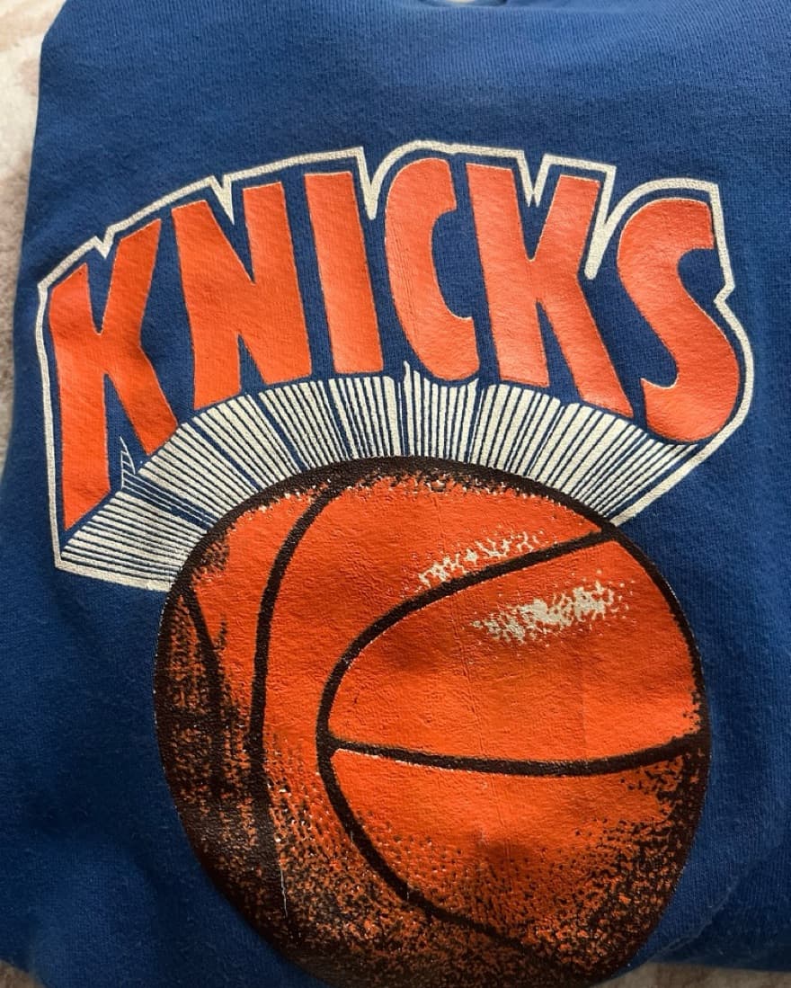 Vintage Reworked Knicks Sweater - Image 3