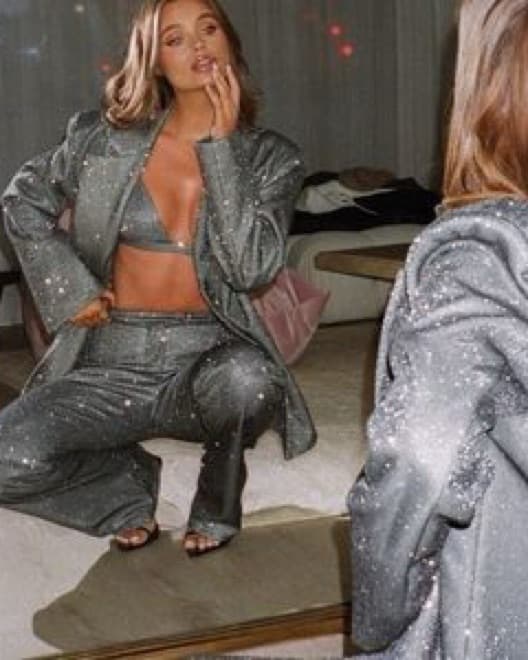 SLA The Label Blazer, Bra, And Pants Set - Image 3