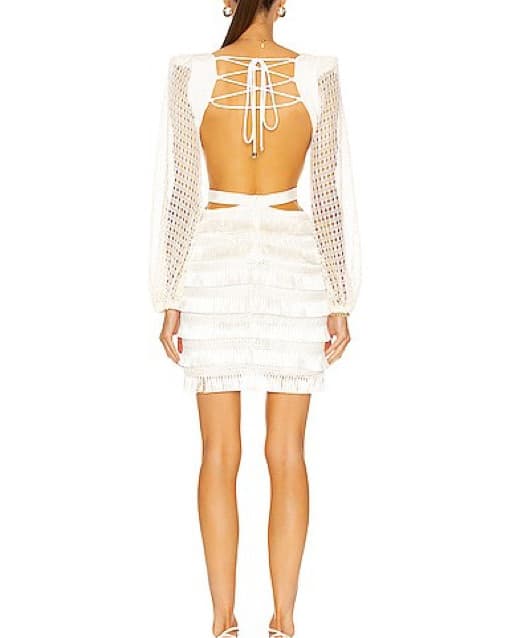 Patbo White Dress - Image 2