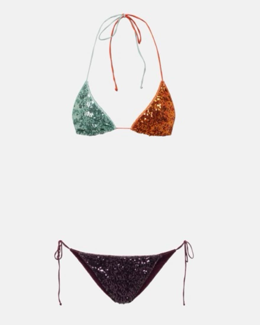 Oseree Sequined bikini - Image 4