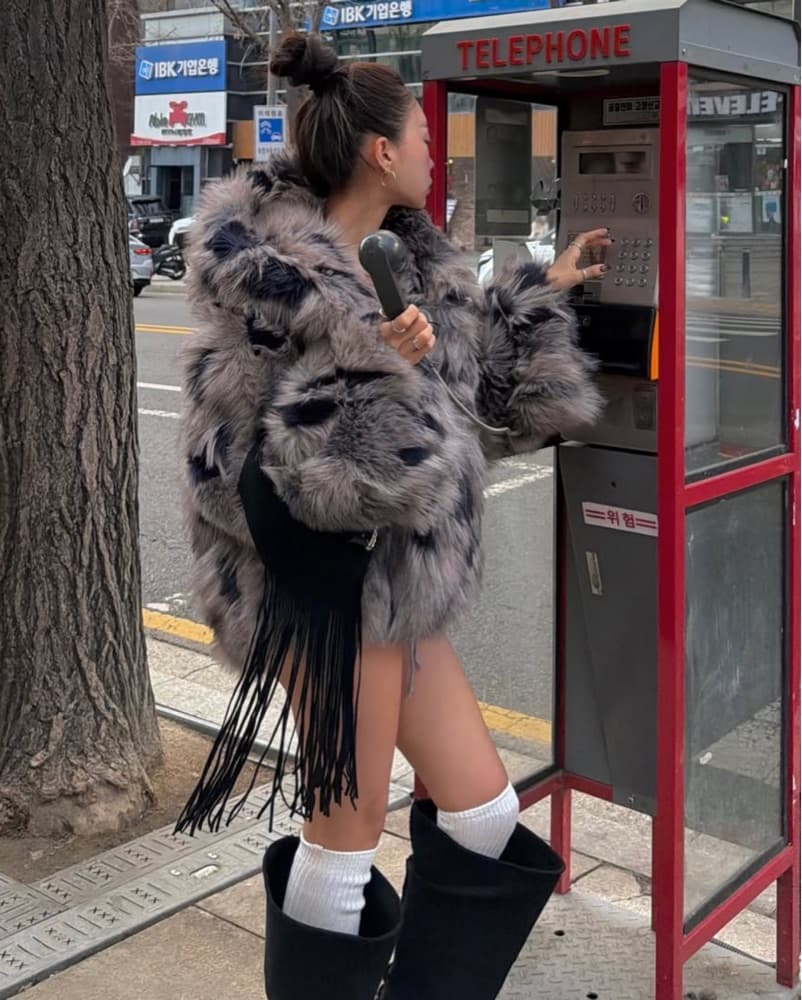 Jaded London Fur Coat  - Image 2