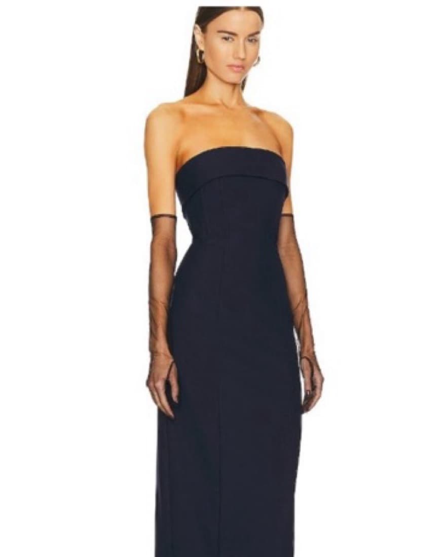 Aritzia Babaton Eyecatcher Navy Dress - Image 2
