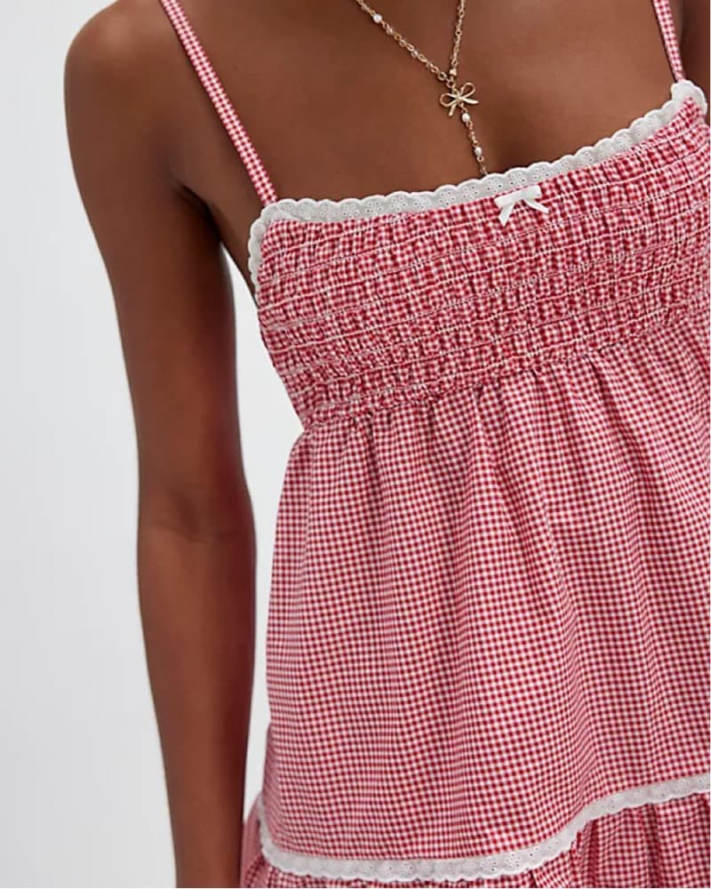 Frankies Bikinis Gauze Mini Dress - Image 3