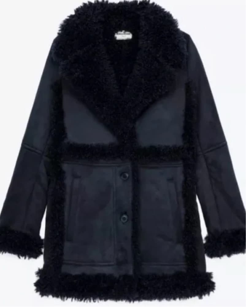 Zadig Vintage Suede Sherpa  - Image 4