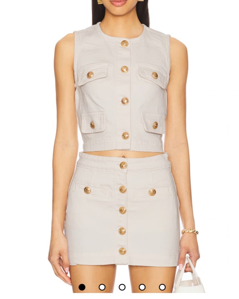 Blank NYC Beige Denim set  - Image 1