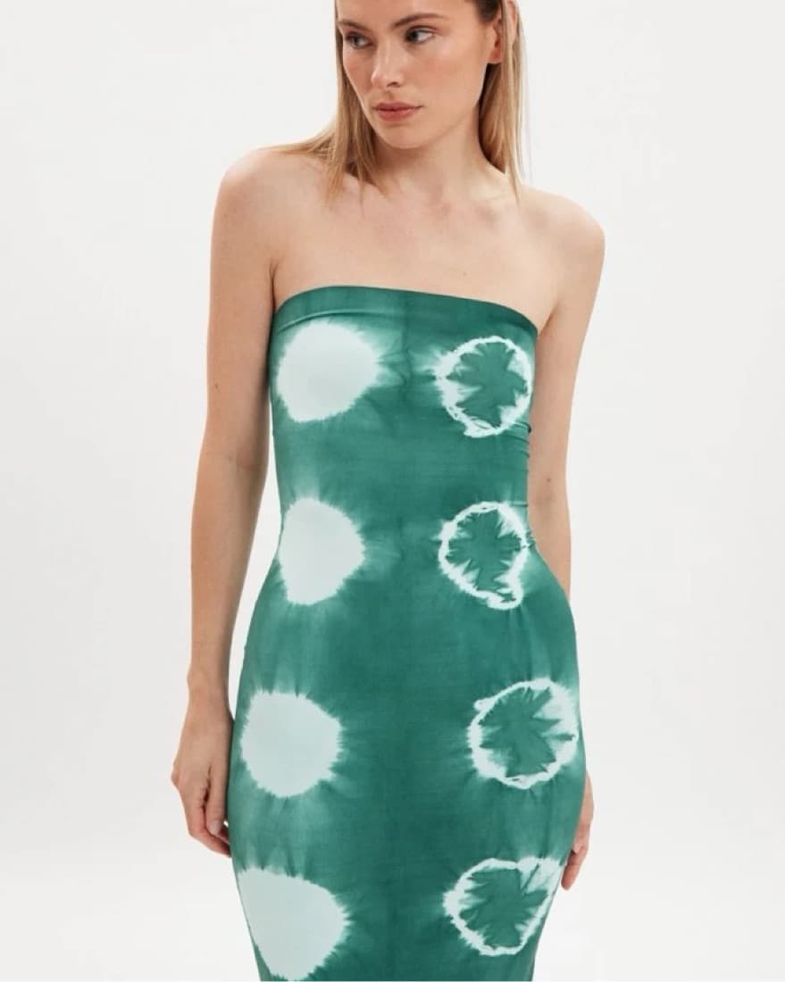 Dana Foley Tie Dye Tube Dress - Image 2