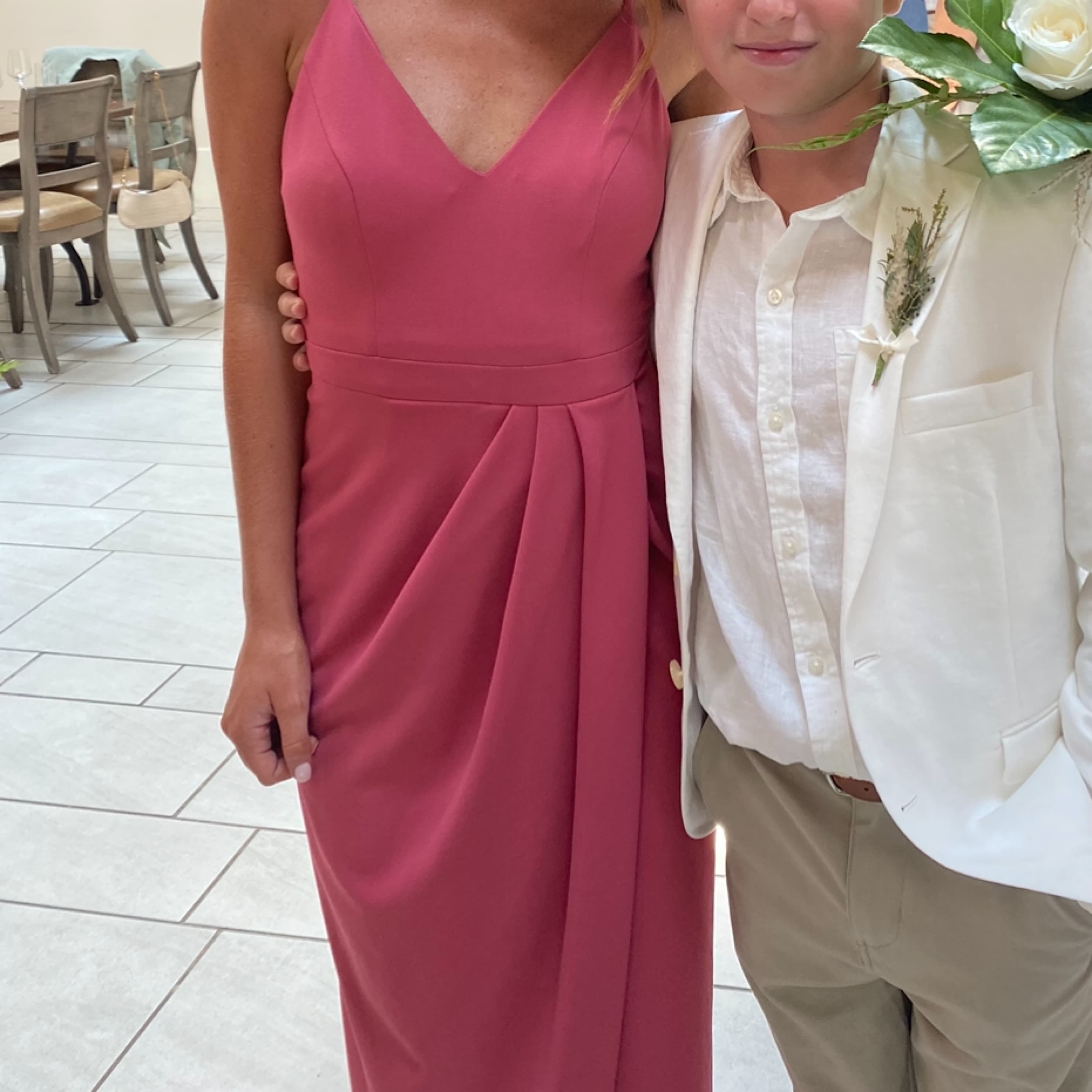 Anthropologie Pink Gown - Image 4