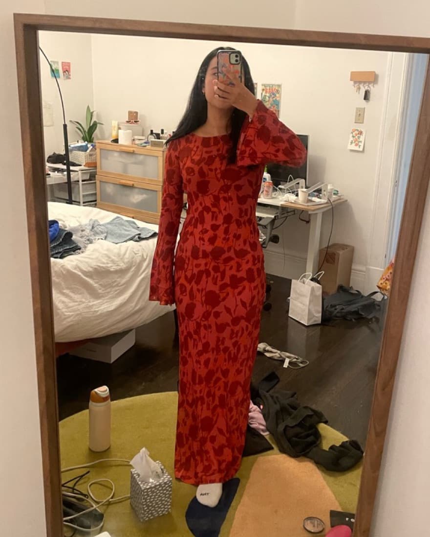 Red Realisation Par Dress Gia In Havana  - Image 3