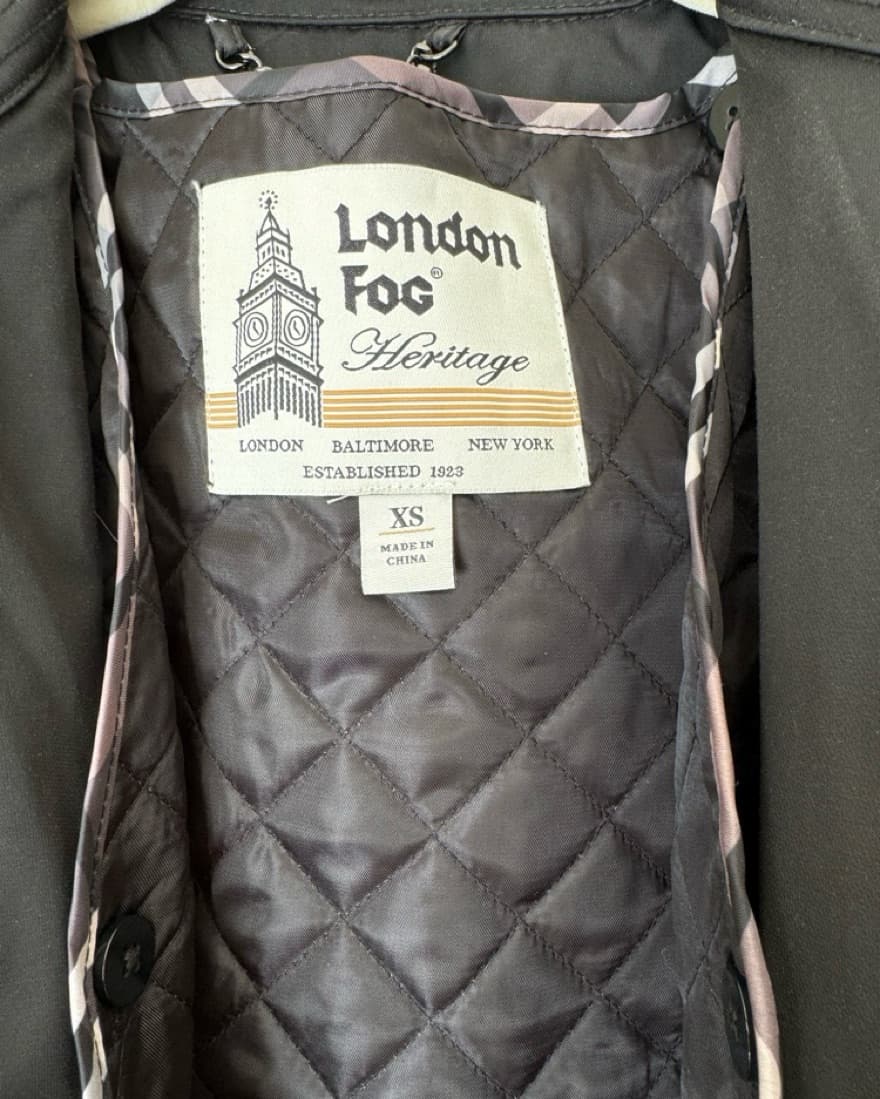 London Fog Megan Missy Trench - Image 5
