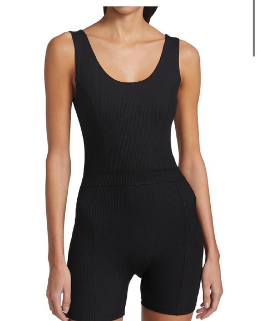 Year Of Ours Black Workout Romper - Image 6