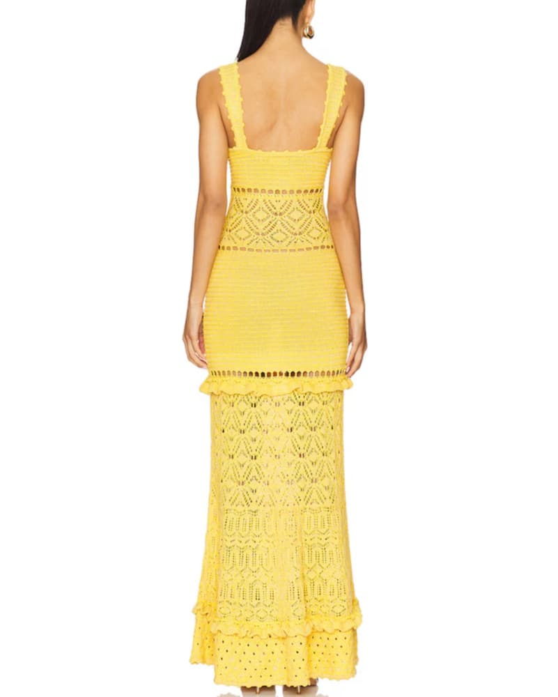 Retrofete Winona Crochet Dress - Image 2