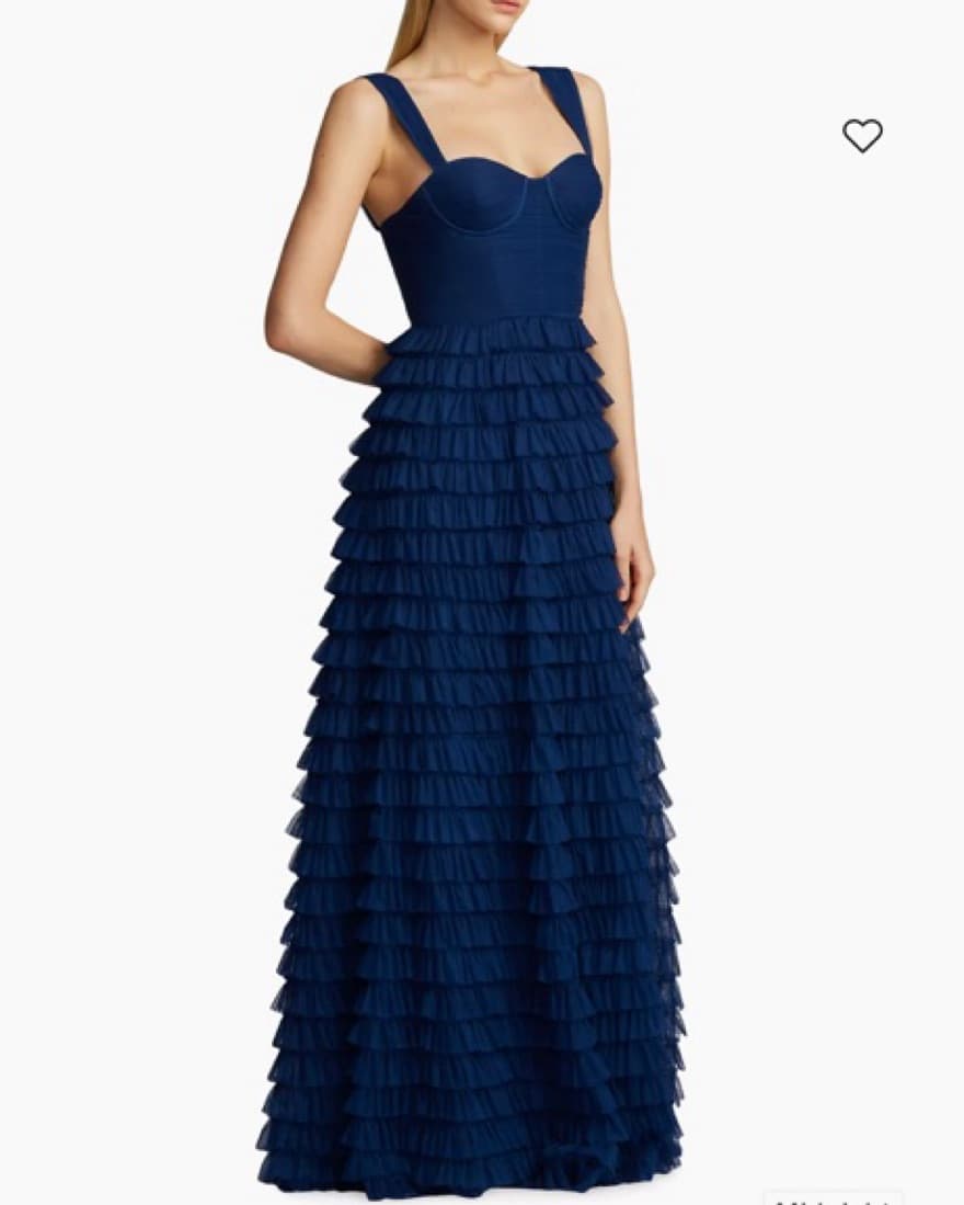 Tiered Ruffle Gown - Image 1