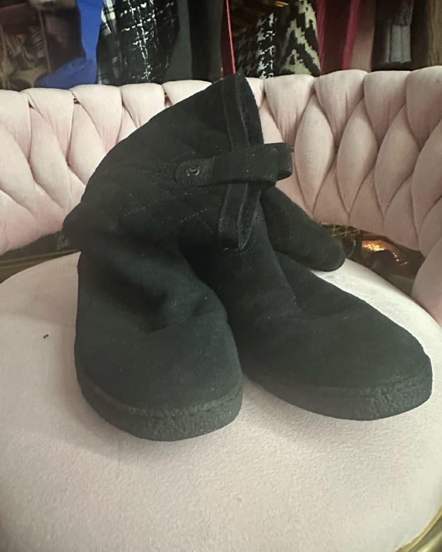 black Chanel boots - Image 2