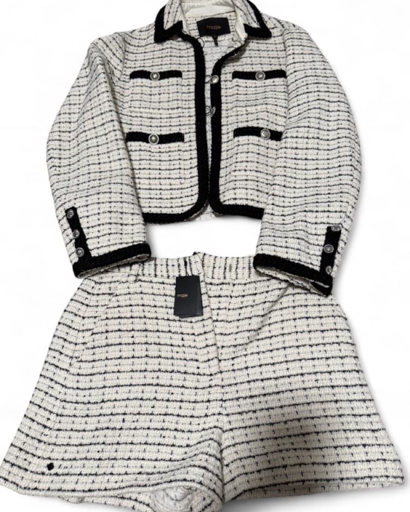 NWT Maje tweed set - Image 3