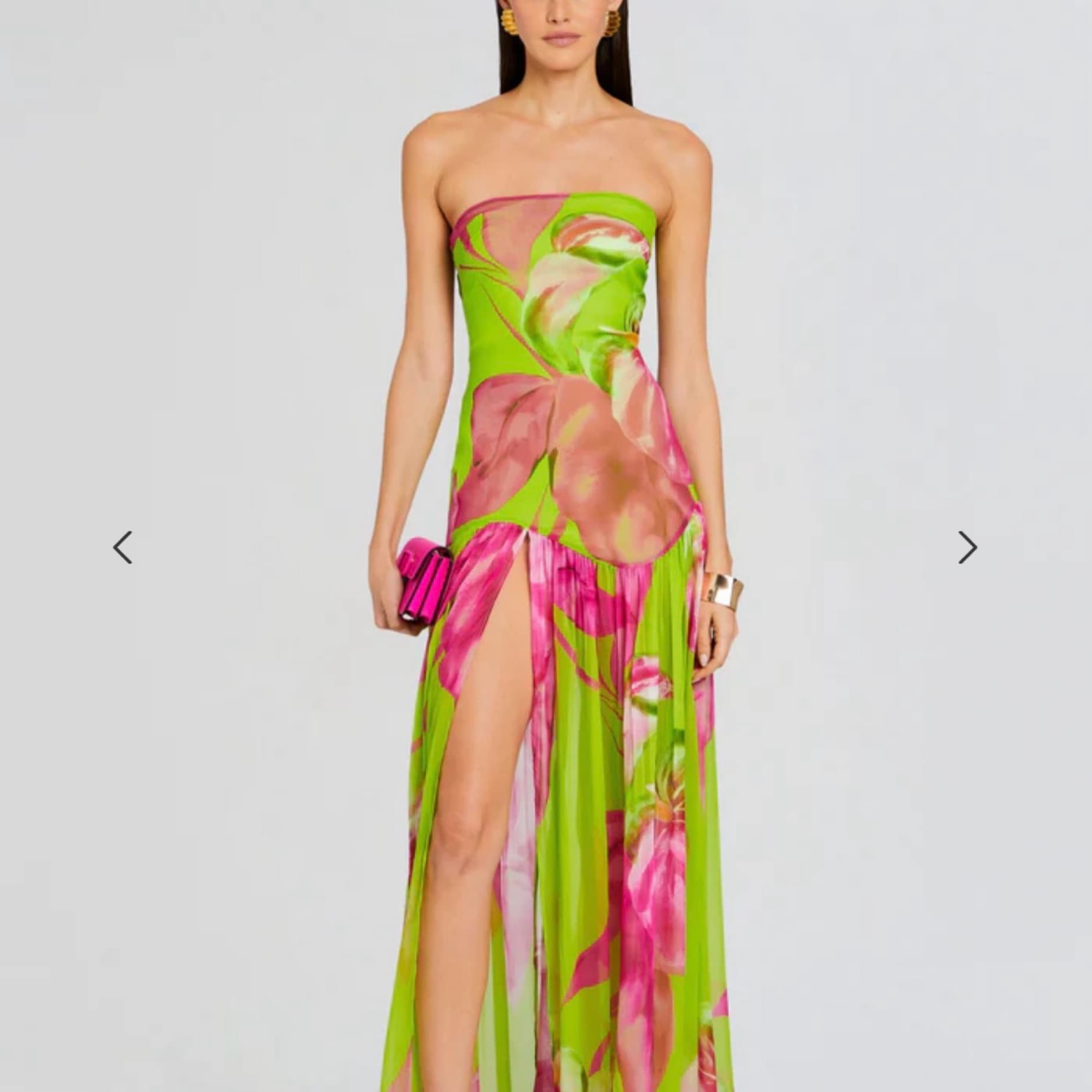 Retrofete Marisol Silk Dress - Image 1