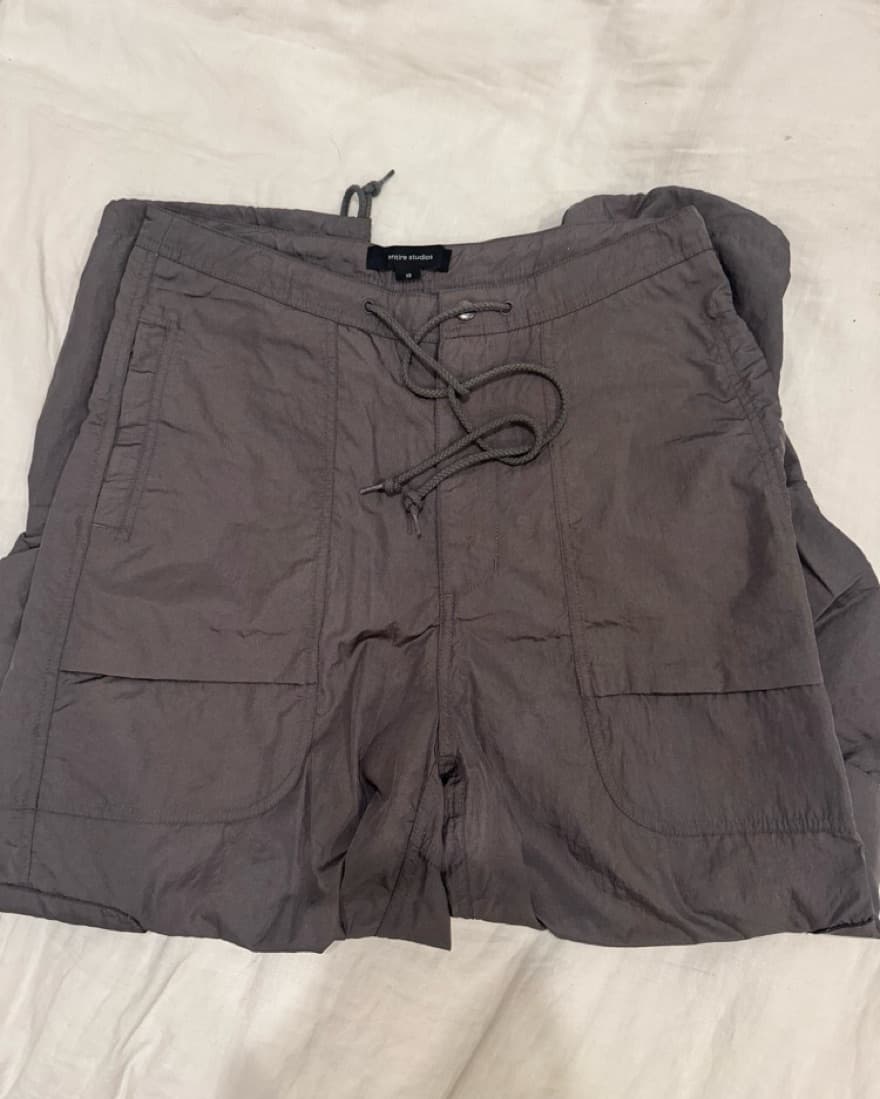 Grey Entire Studio Cargos  - Image 5