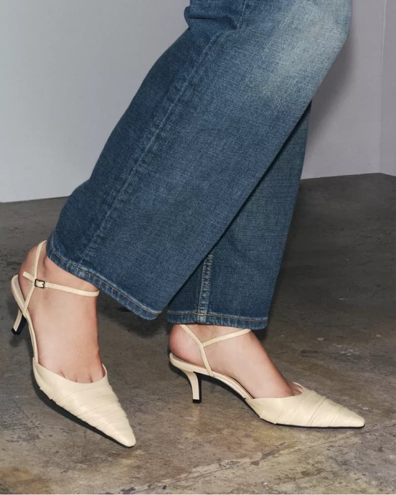Chic Nude Strappy Heels - Image 2
