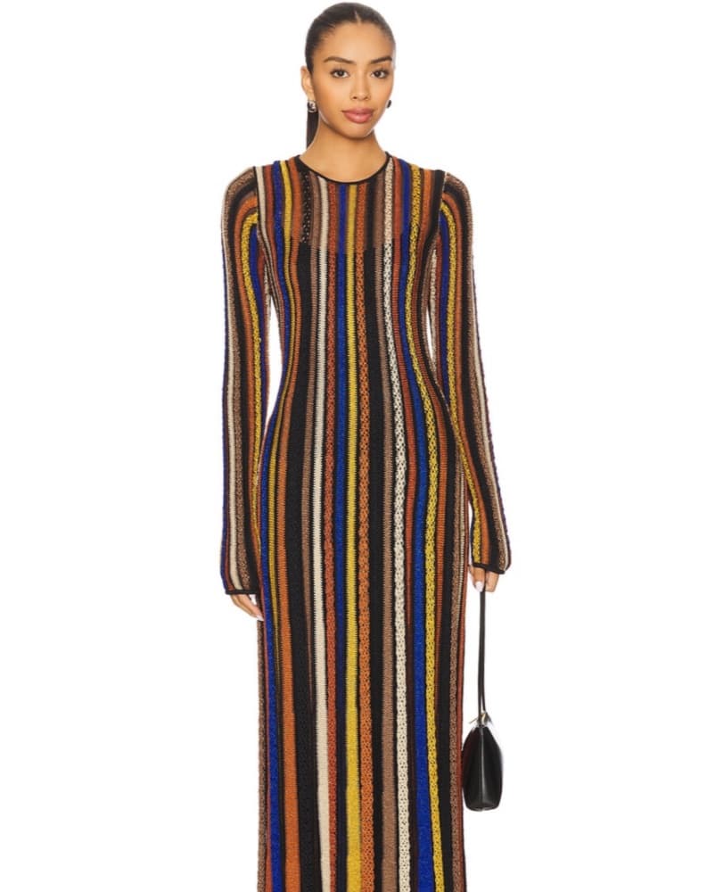 Ulla Johnson Albie Striped Maxi Dress - Image 1