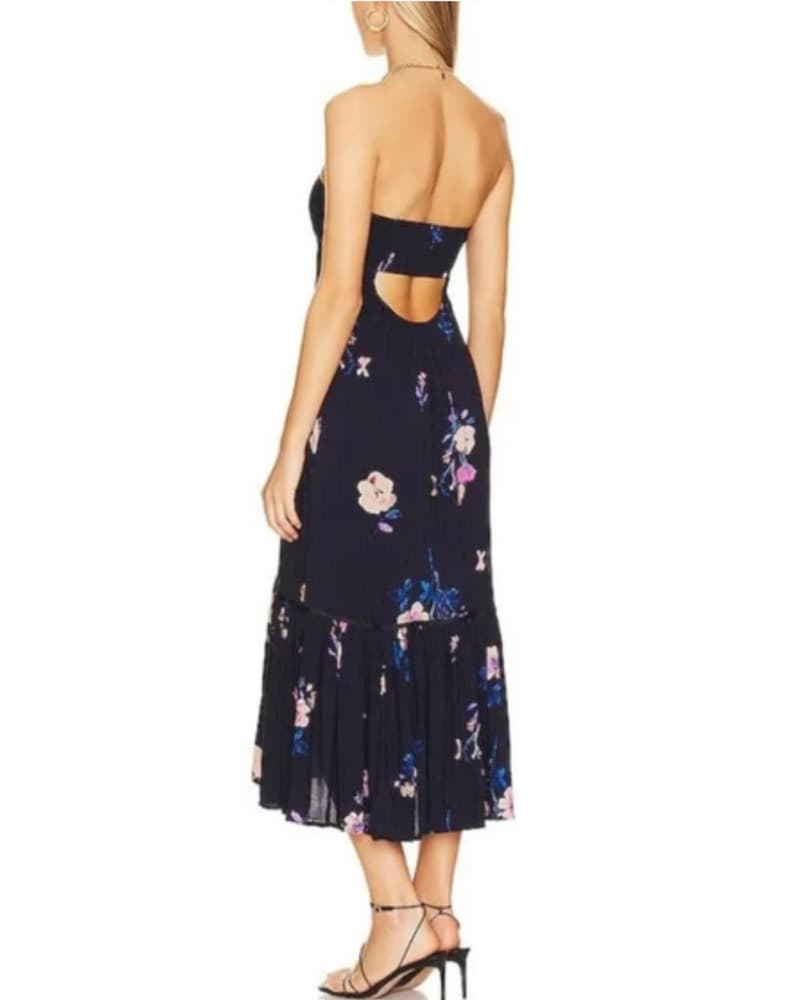 Free People Floral Midi Dress - Image 2