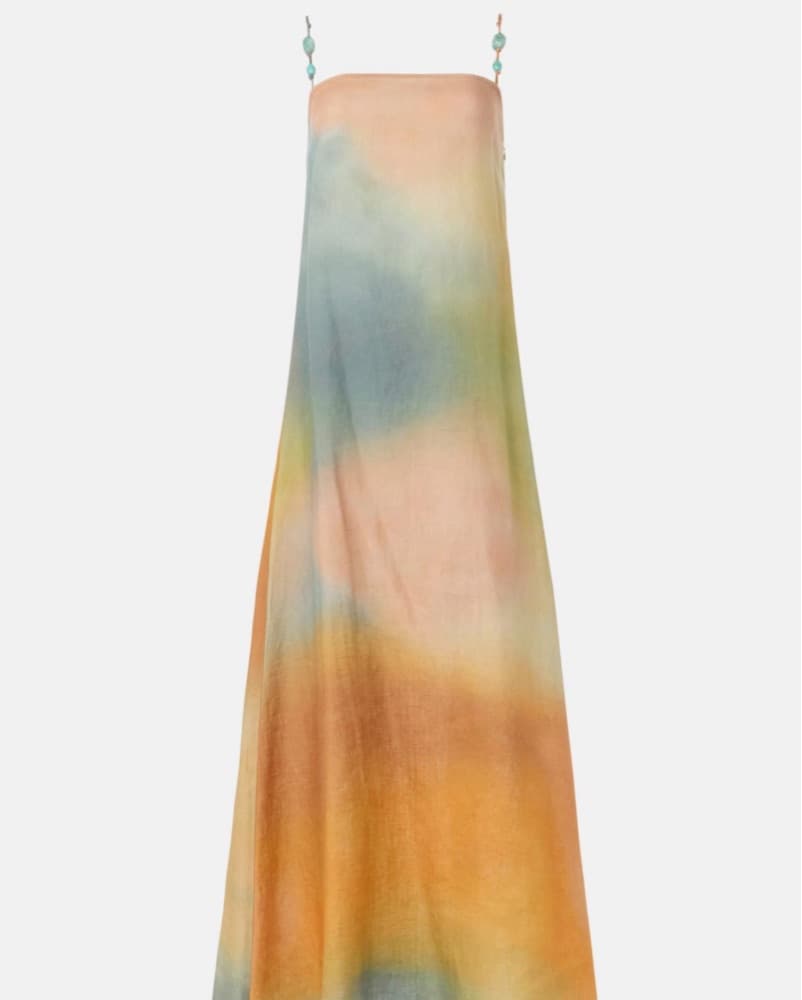 Staud Laura Linen Dress - Image 2