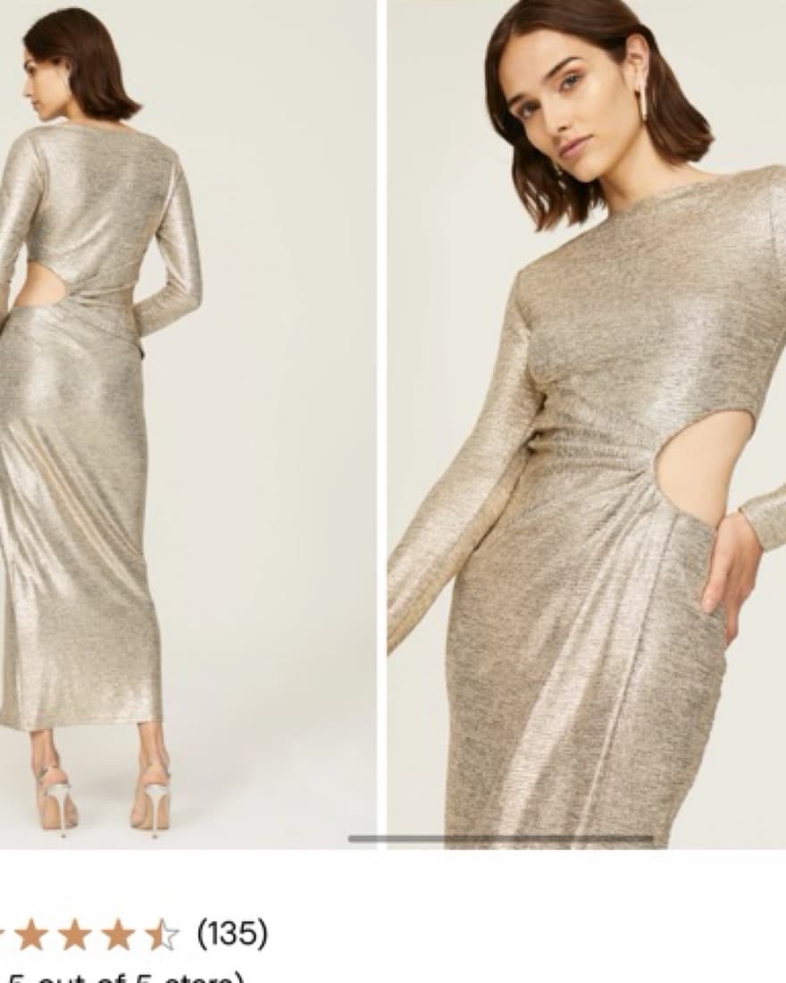 Gold Dress  - Image 3
